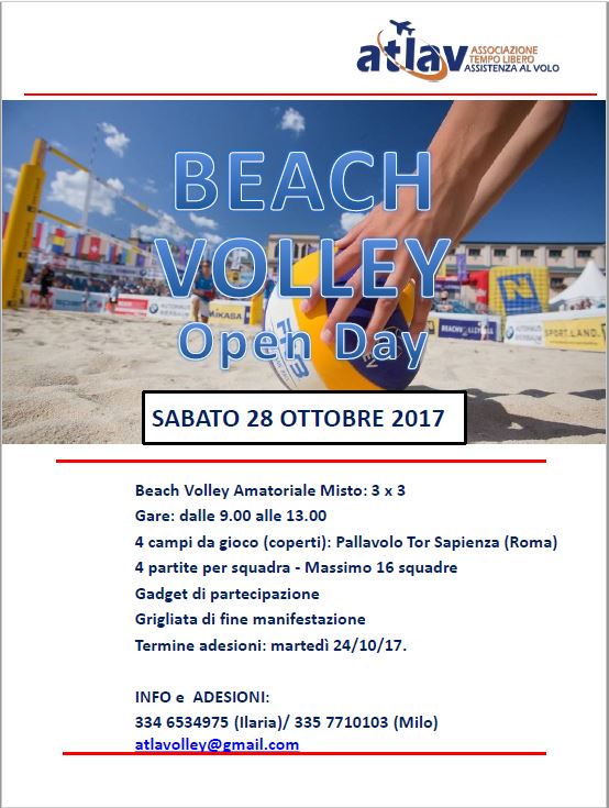 LOCANDINA BEACHVOLLEY 2017